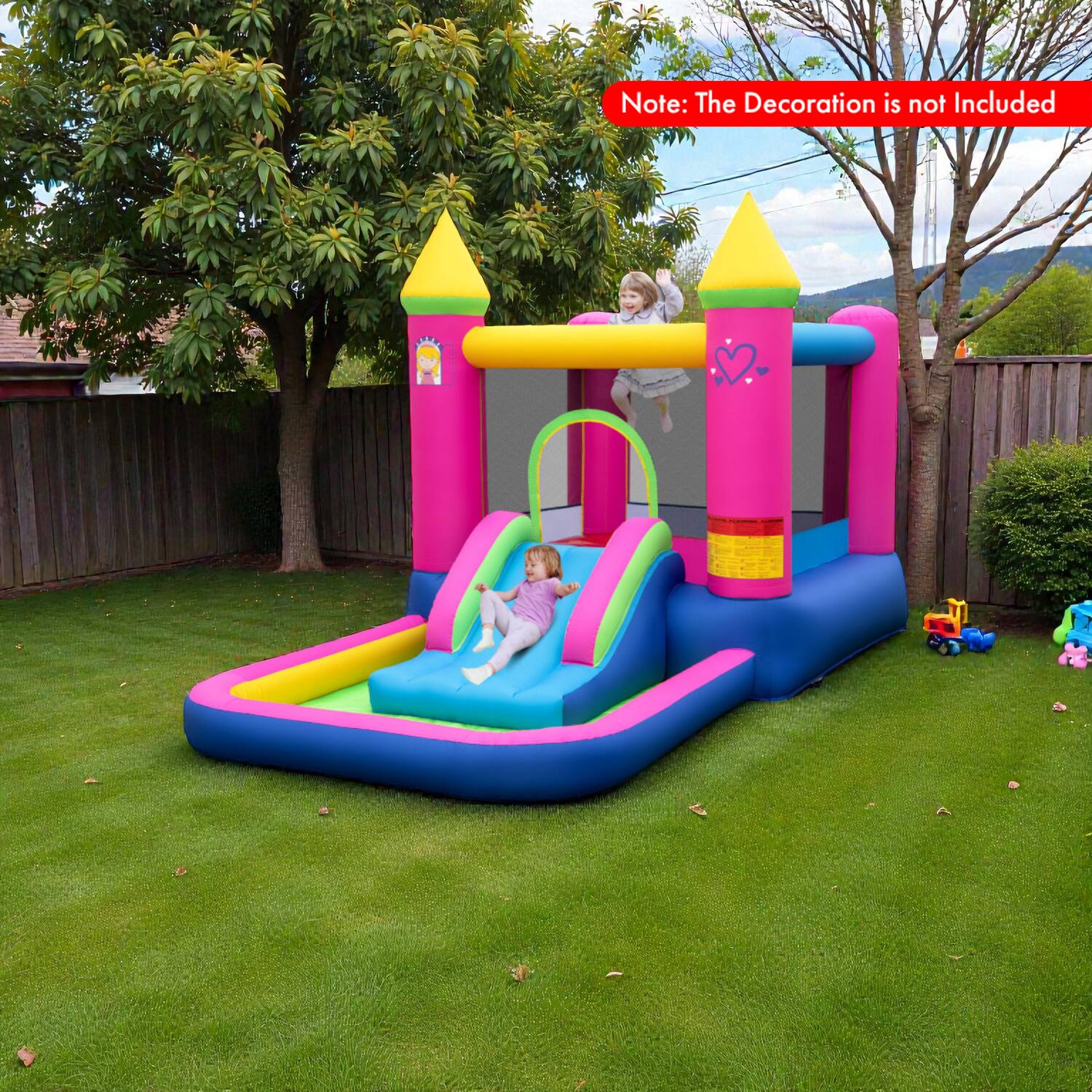 Note: The Decoration is not Included