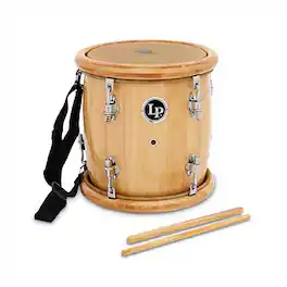 Latin Percussion - Wood Rim Tambora with Beaters