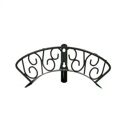 Front. Yard Butler - Heavy Duty Wall-Mounted Hose Hanger - Garden Hose Holder, Holds up to 125 Feet, Powder Coated Steel IHCWM-1SPIRAL.
