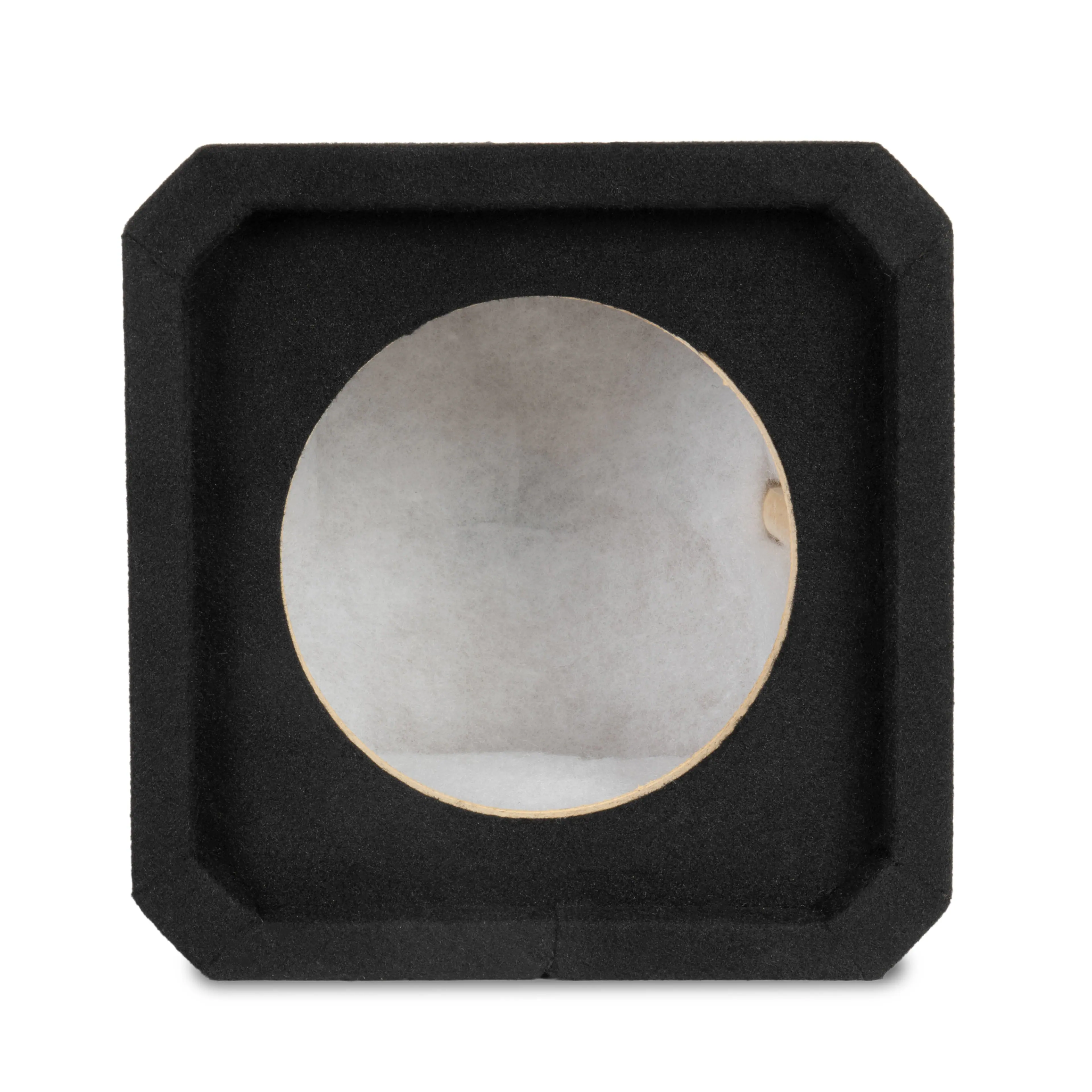 Angle. NVX - NE81S Single 8" Sealed 3/4" MDF Subwoofer Enclosure.