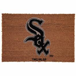 The Memory Company - Chicago White Sox Logo 20'' x 30'' Coir Doormat - Multicolor