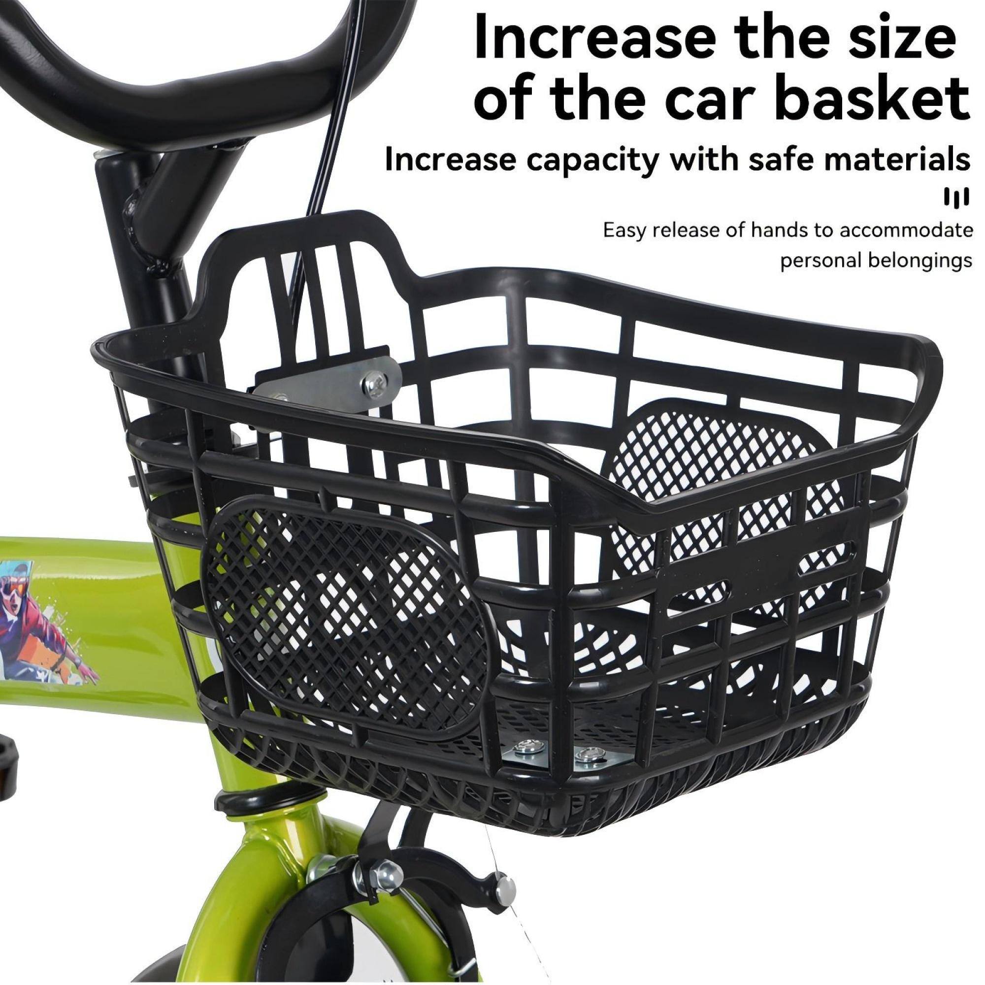 Increase the size of the car basket  
Increase capacity with safe materials  
Easy release of hands to accommodate personal belongings