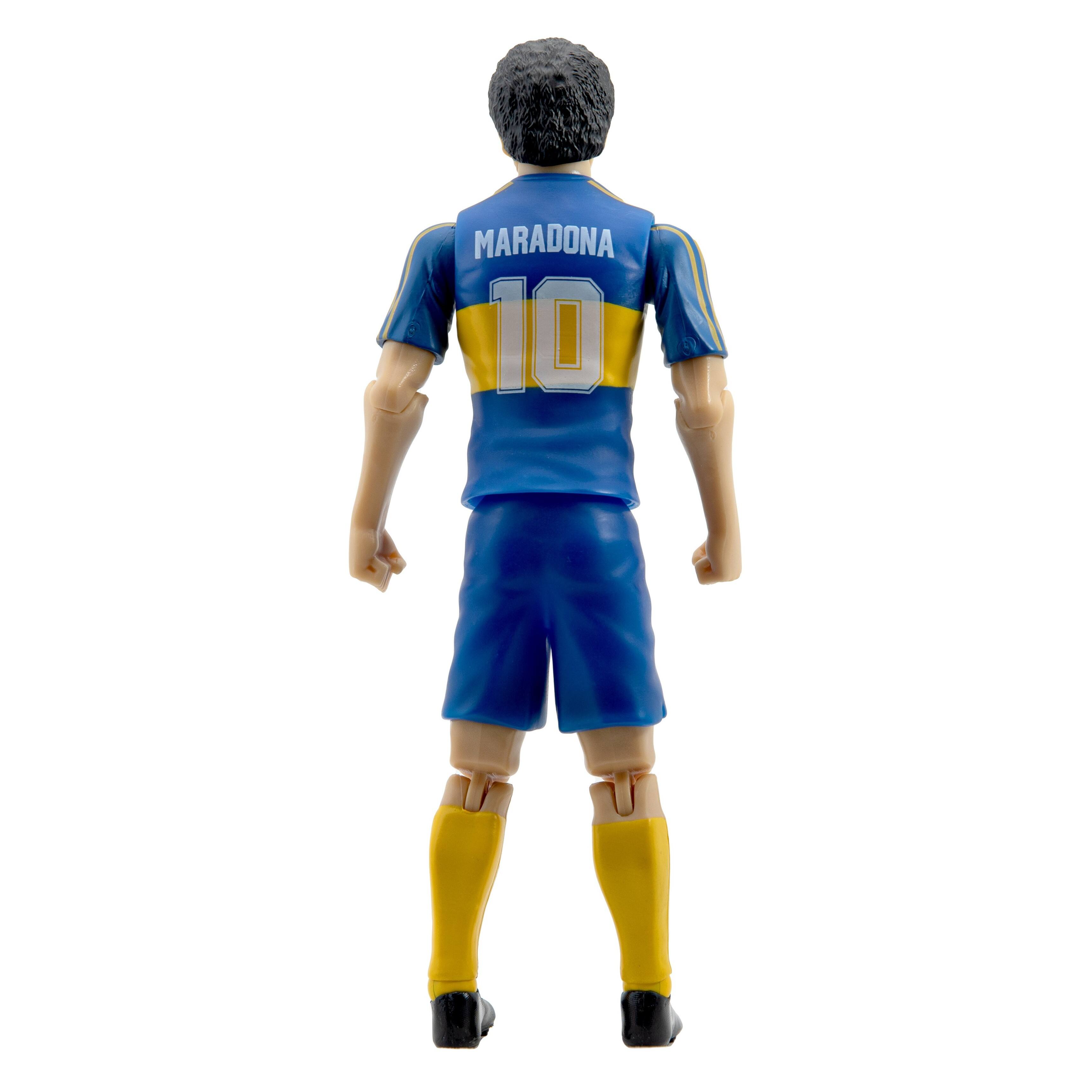 Alt View 1. Banbo Toys - Banbo Toys SOCKERS Legends Boca Juniors Diego Maradona 8" Collectible Soccer Action Figure.