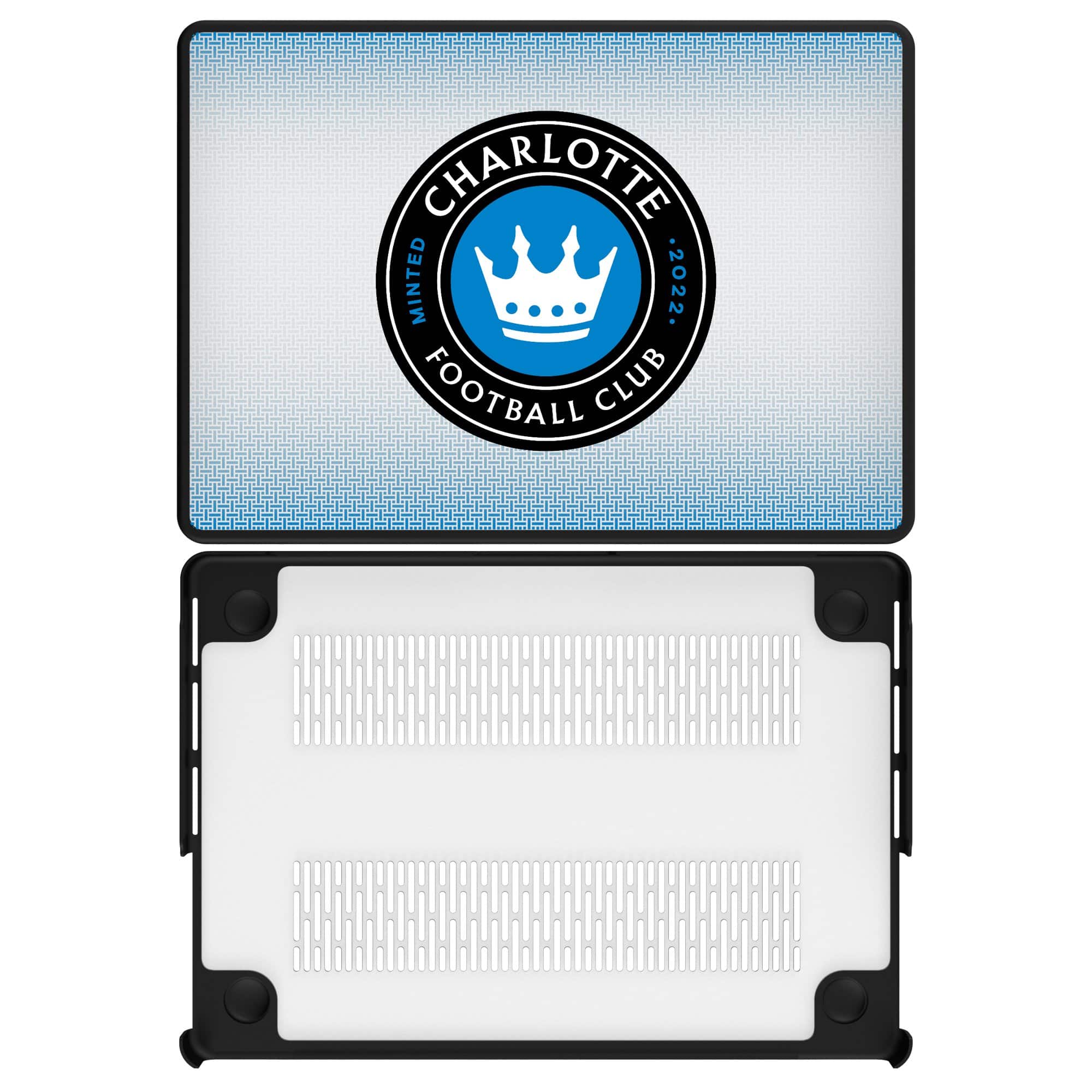 Keyscaper - Charlotte FC Linen MacBook Case - Multicolor