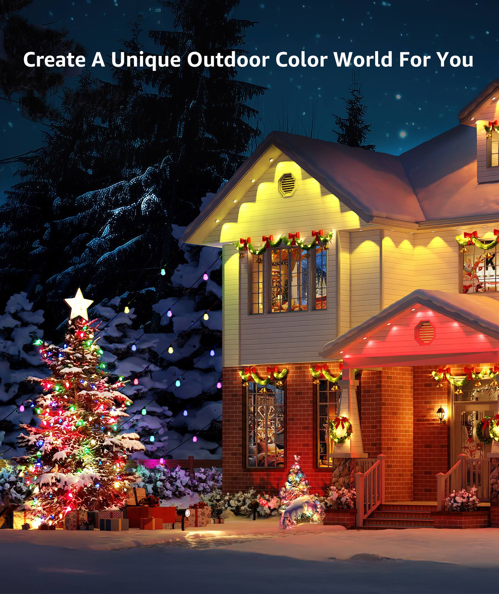 Create A Unique Outdoor Color World For You