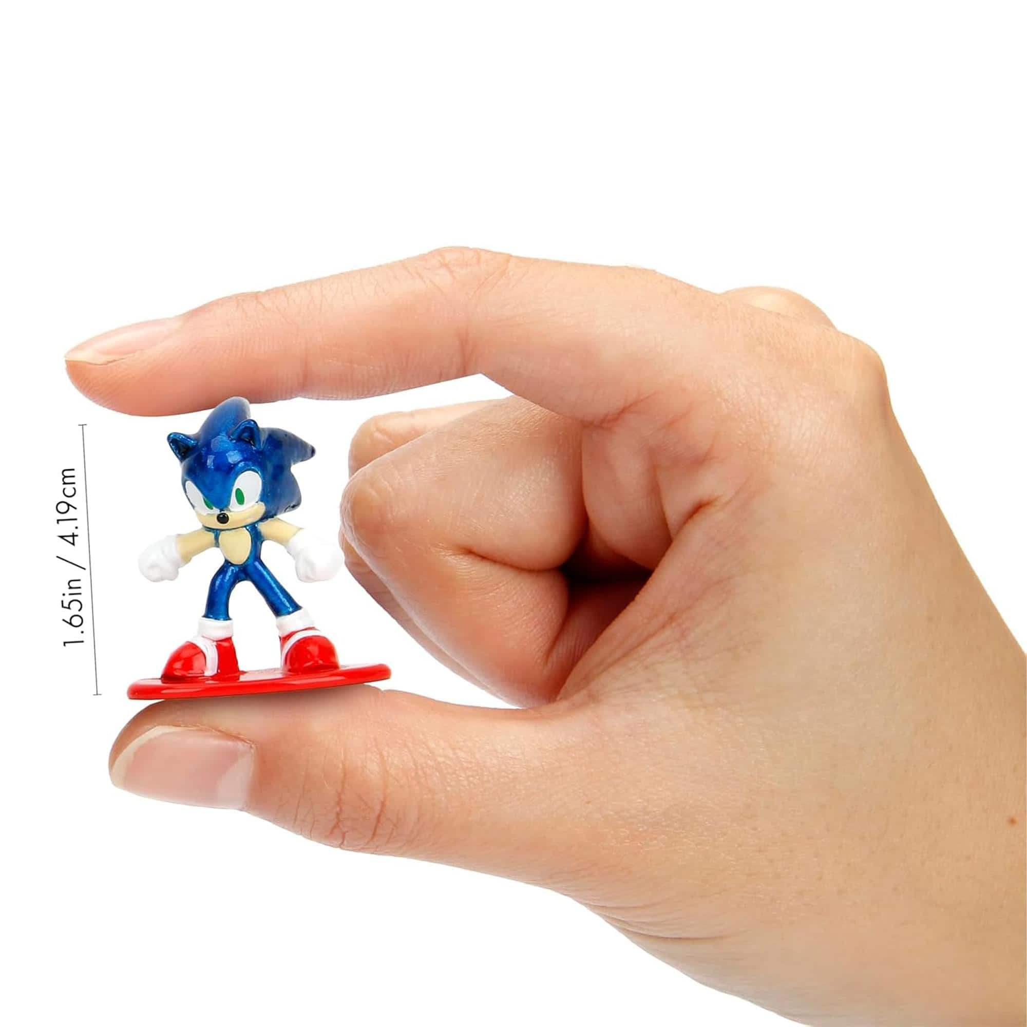 Jada Toys Sonic The Hedgehog 1.65 Inch Nano MetalFigs 18 Pack Blue