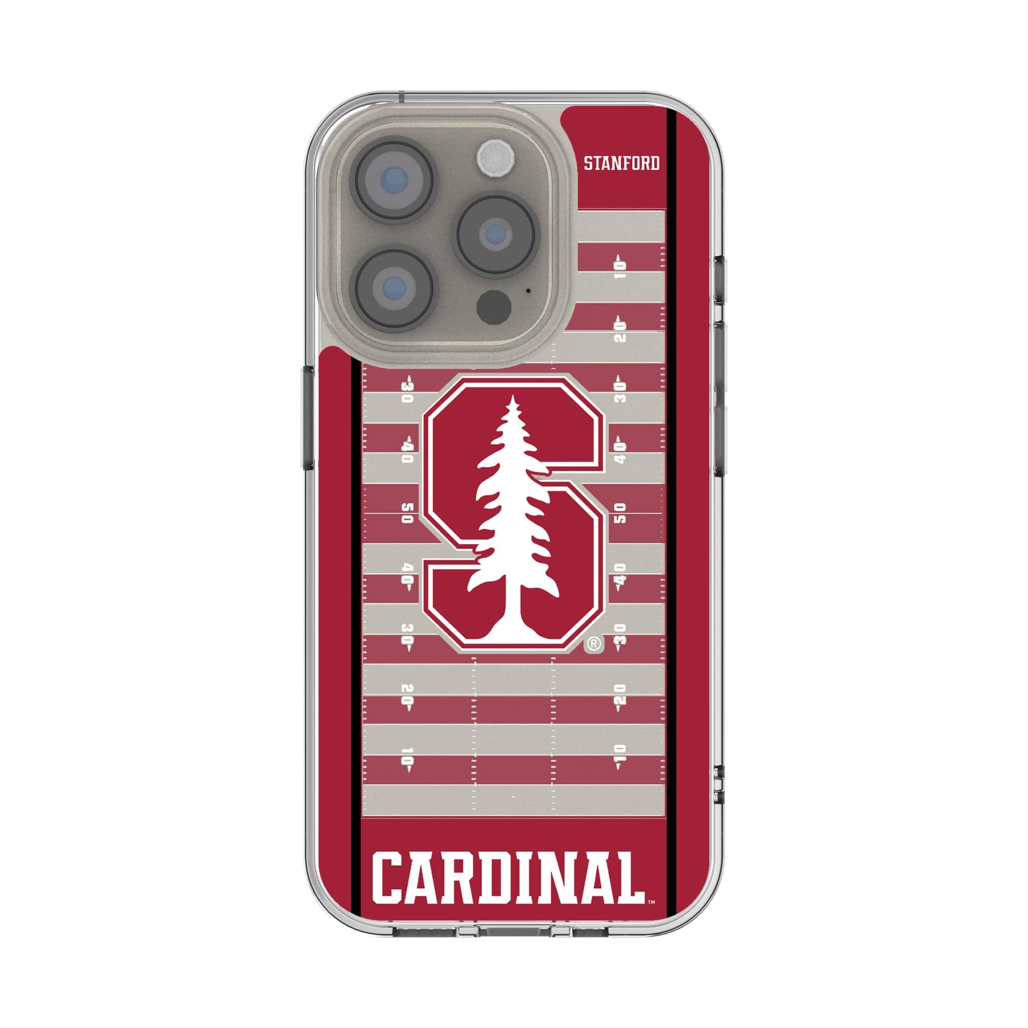 Keyscaper - NCAA - Stanford Cardinal Paisley iPhone Clear Case - 15 Pro - Multicolor price history on PriceWatchPro