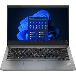 Lenovo - Refurbished Excellent - ThinkPad E14 G4 Laptop 14.0 FHD Display (i7-1255U, 16GB, 512GB SSD, Intel Iris Xe, Win 11 Pro) - Mineral Metallic