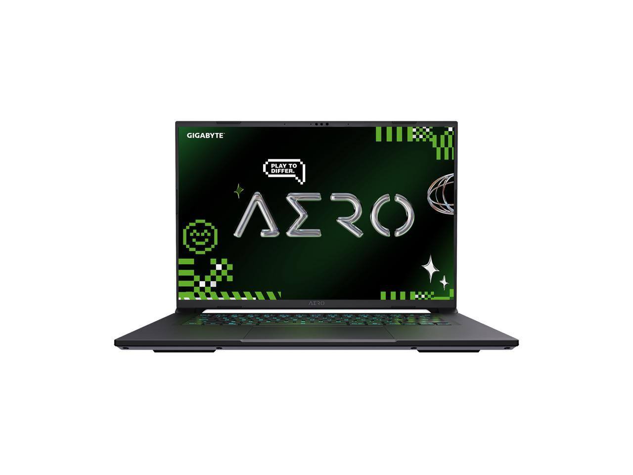 GIGABYTE PLAY TO DIFFER.  
AERO