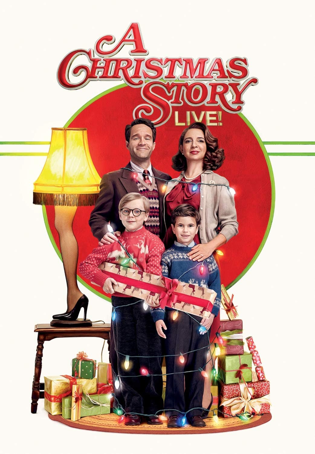 Front. A Christmas Story Live! - DVD.