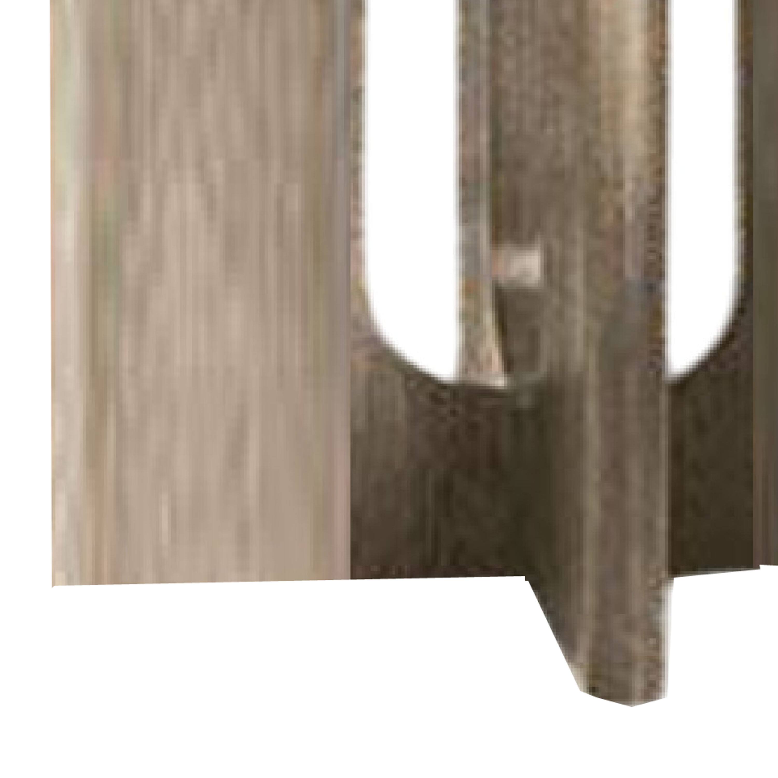 Alt View 3. Manhattan Lane - Zoko 54 Inch Round Dining Table, Pedestal Base, White Wash Solid Wood - White Wash Oak.