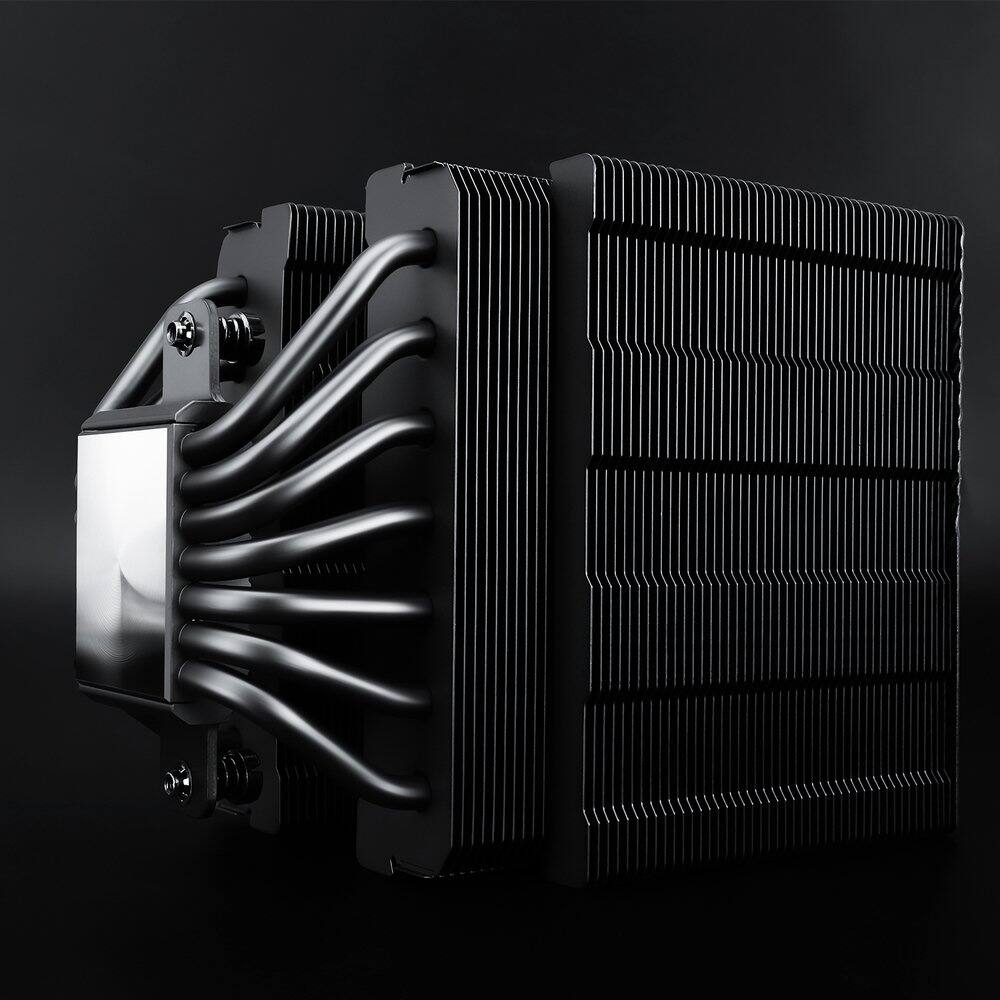 Alt View 4. Thermalright - Phantom Spirit 120 EVO CPU Air Cooler, 7 Heat Pipes CPU Cooler, Dual 120mm TL-K12 PWM Fans, for AM4 /AM5 - Black.
