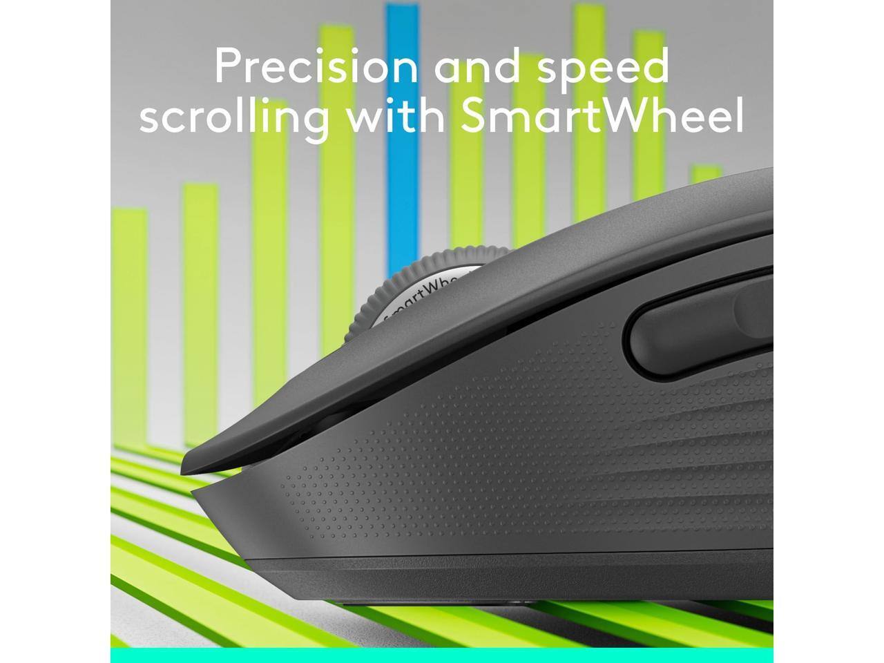 Precision and speed scrolling with SmartWheel