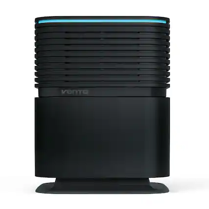 Front. Venta - AP735 AeroStyle Compact Air Purifier with Voice & App Control, Triple Filtration for Spaces up to 800ft² - Black.