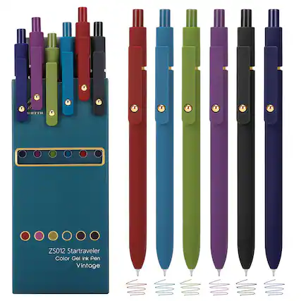 ZS012 Startraveler
Color Gel Ink Pen
Vintage