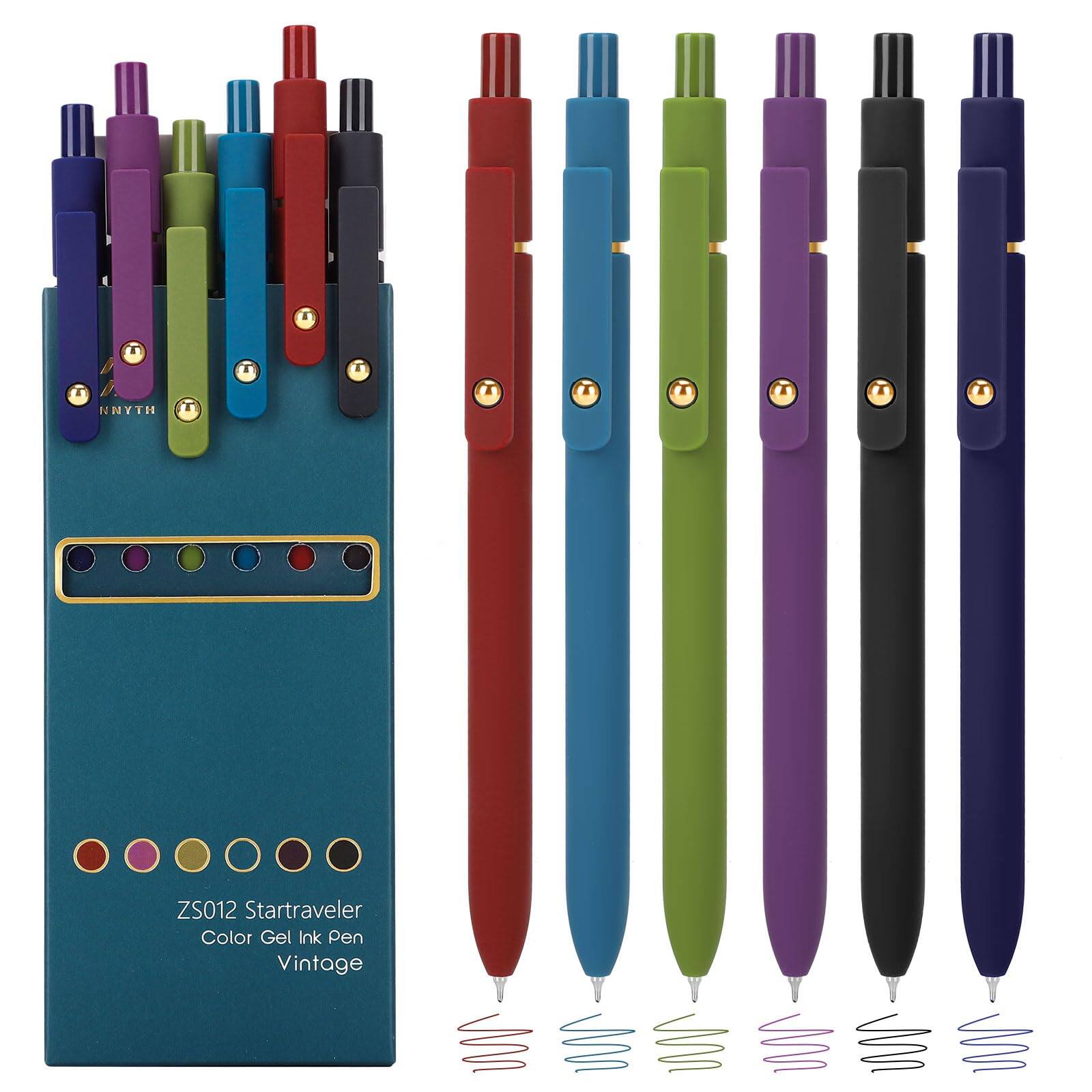 ZS012 Startraveler  
Color Gel Ink Pen  
Vintage