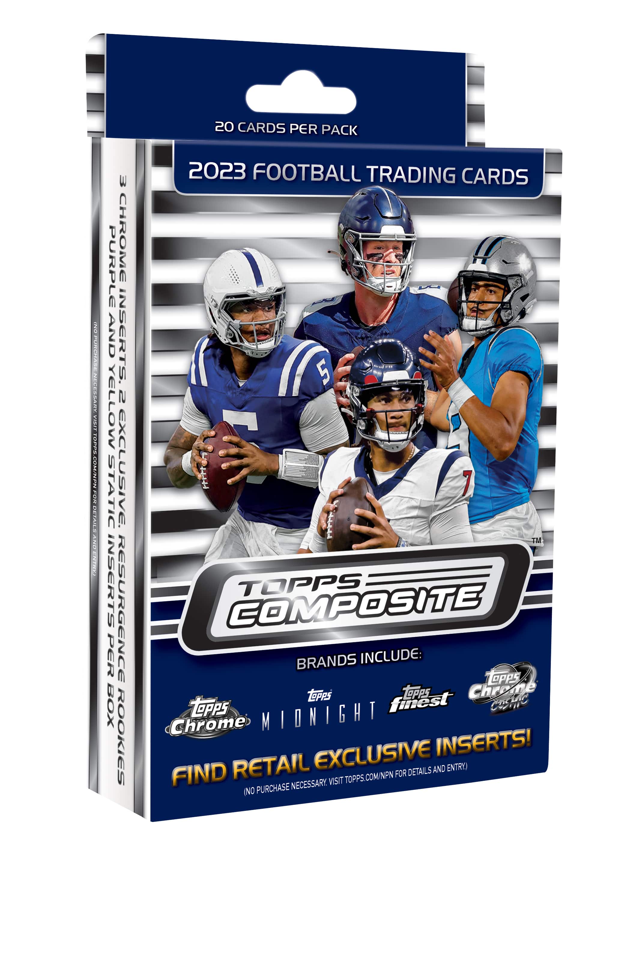 20 cards per pack. No purchase necessary. Visit topps.com/npp for details and entry. Find retail exclusives at topps.com/retail.