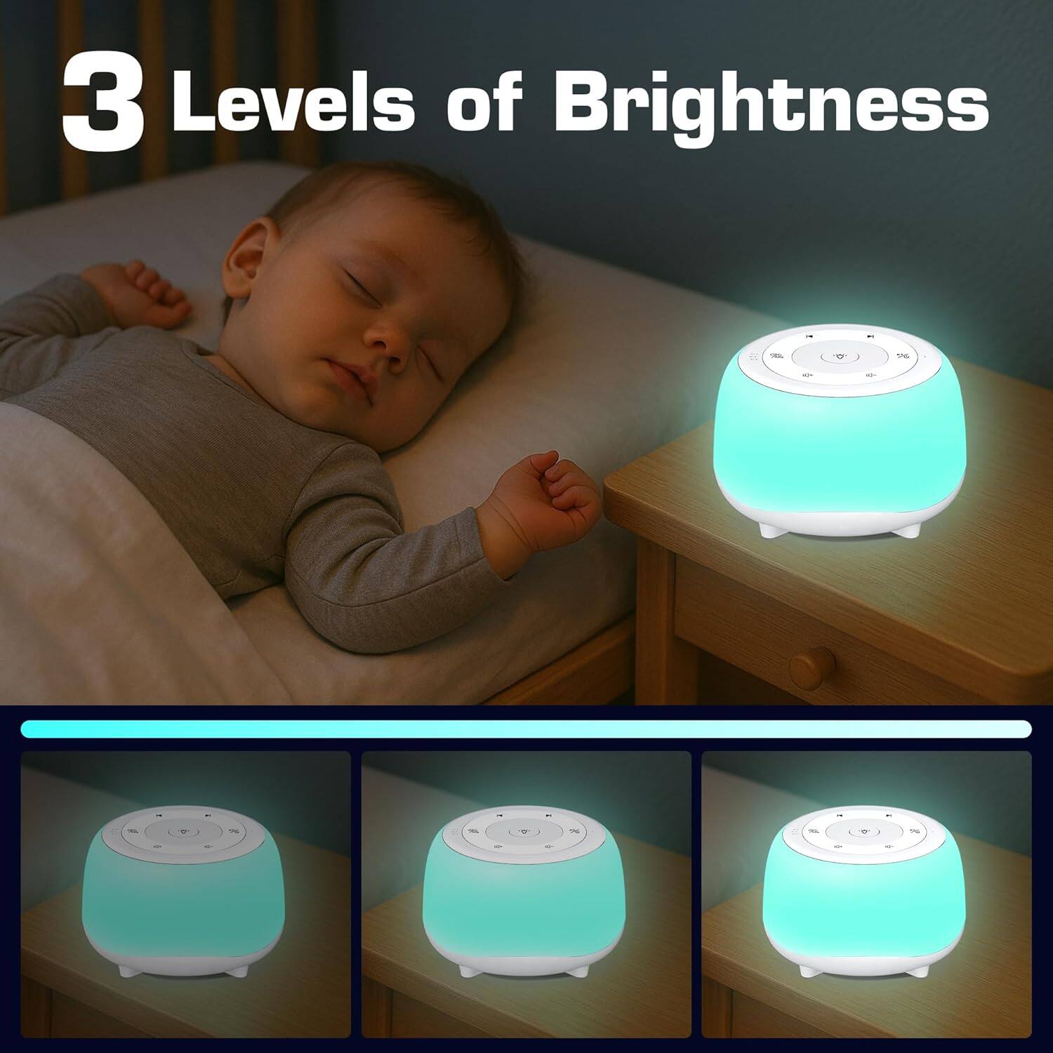 3 Levels of Brightness