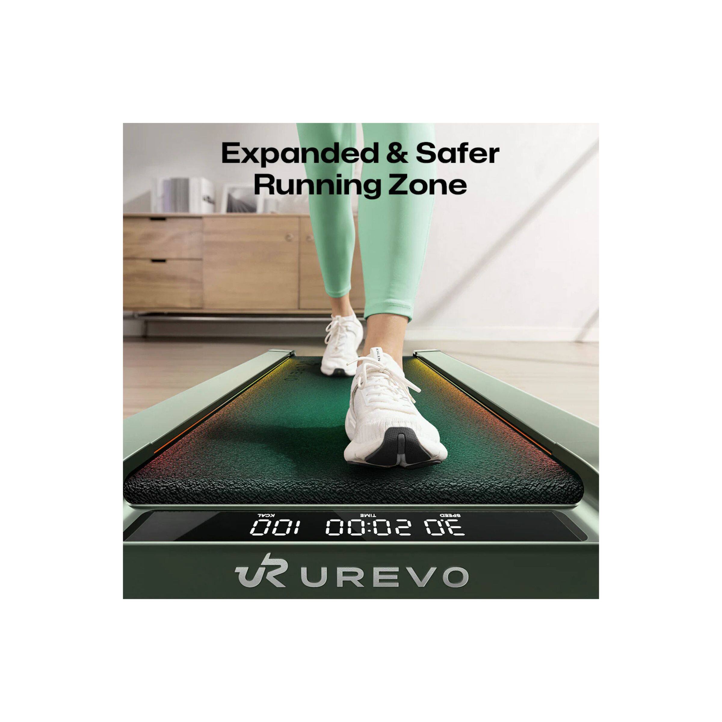 Expanded & Safer Running Zone

UREVO