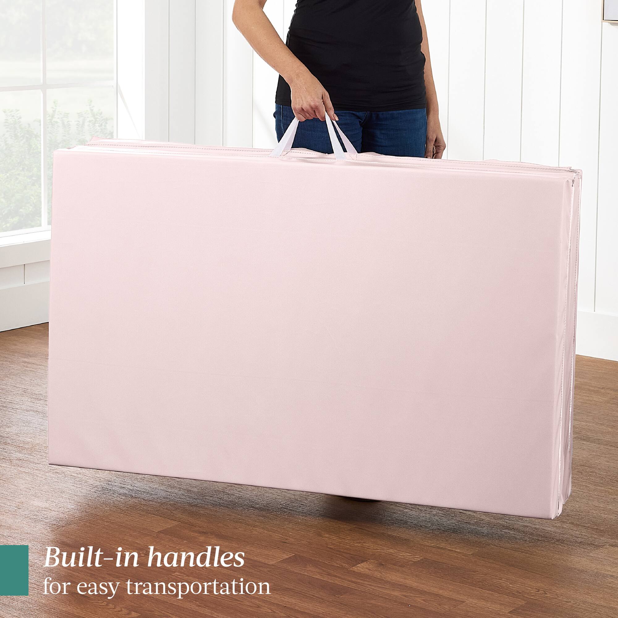 Built-in handles for easy transportation.