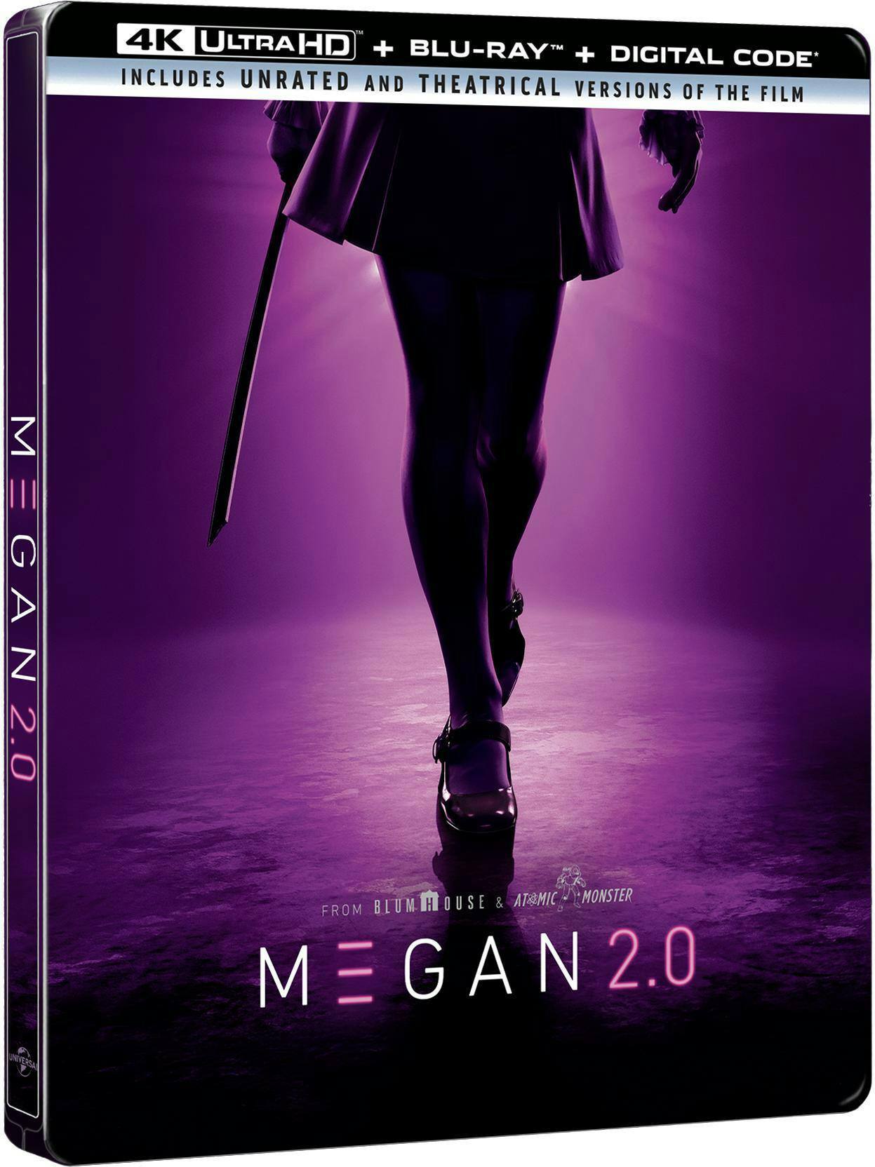 Back. M3GAN 2.0 (Limited Edition 4K Ultra HD Steelbook) [UHD].