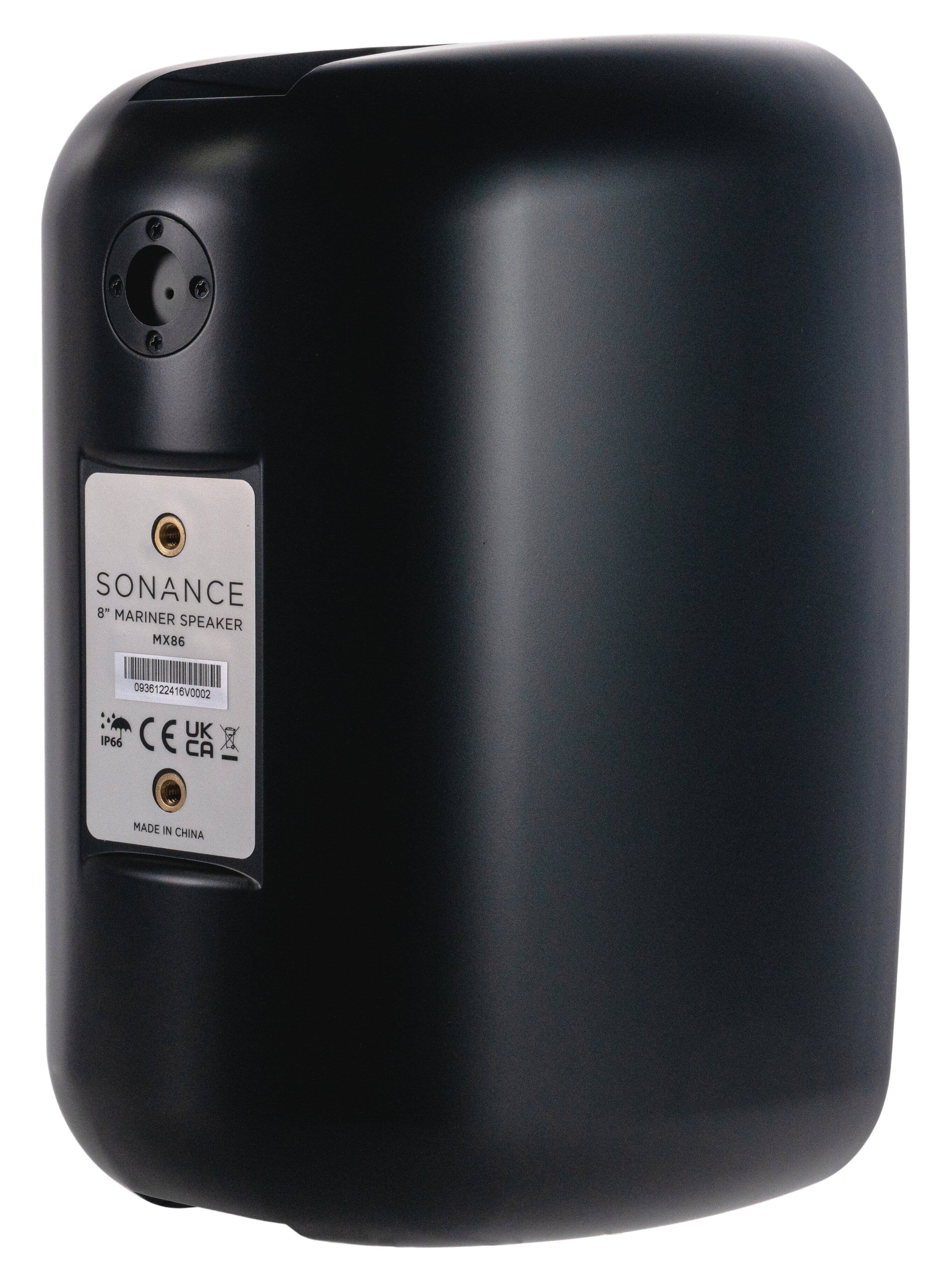 SONANCE 8" MARINER SPEAKER MX86 0936122416V0002 CE UK IP66 CA - MADE IN CHINA