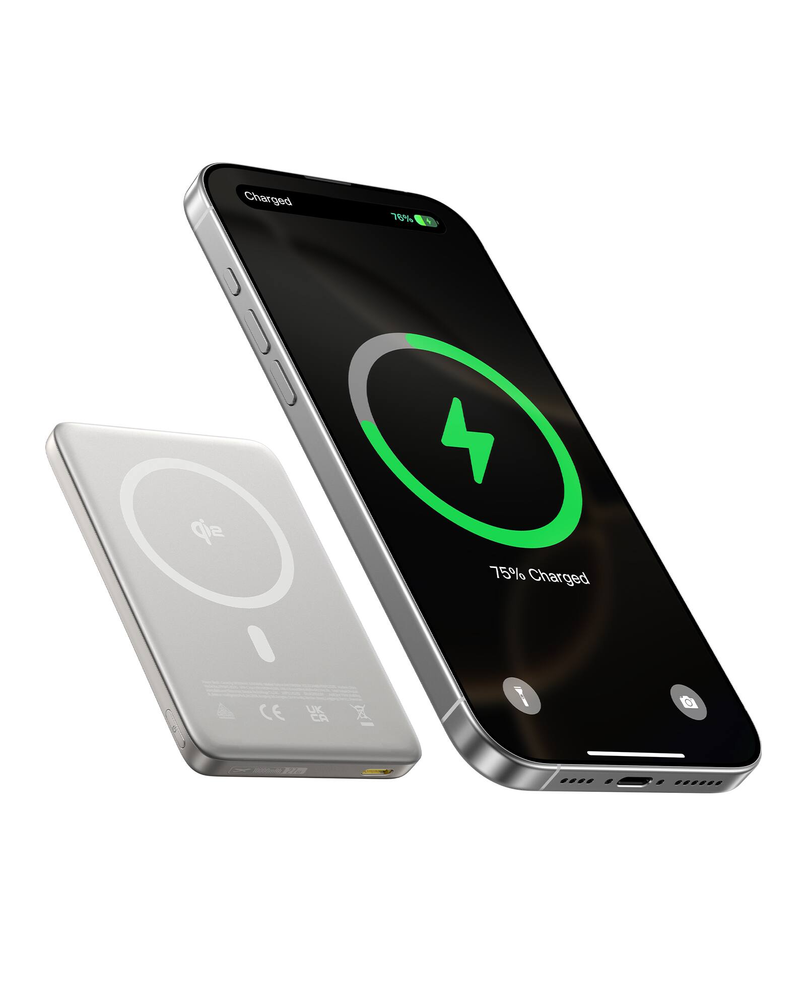 Charged  
75% Charged