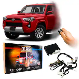 MPC - Remote Start Kit for Toyota 4Runner 2010-2019 (Fortin EVO-ALL, G-Key, Gas, Automatic) - Black