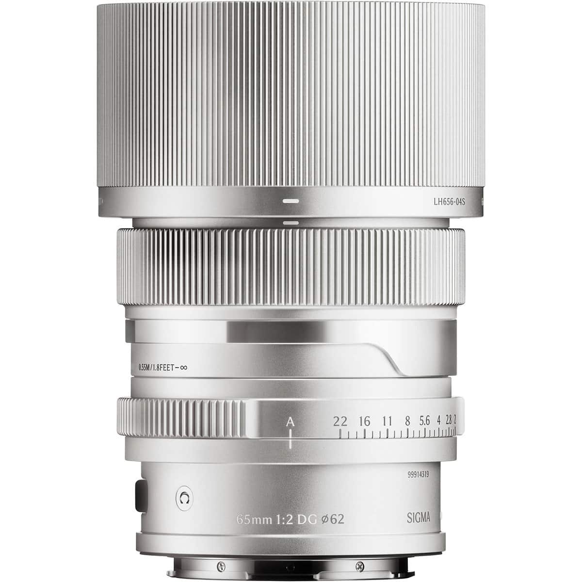 Sigma - 65mm f/2 DG Contemporary Lens for L Mount, Silver