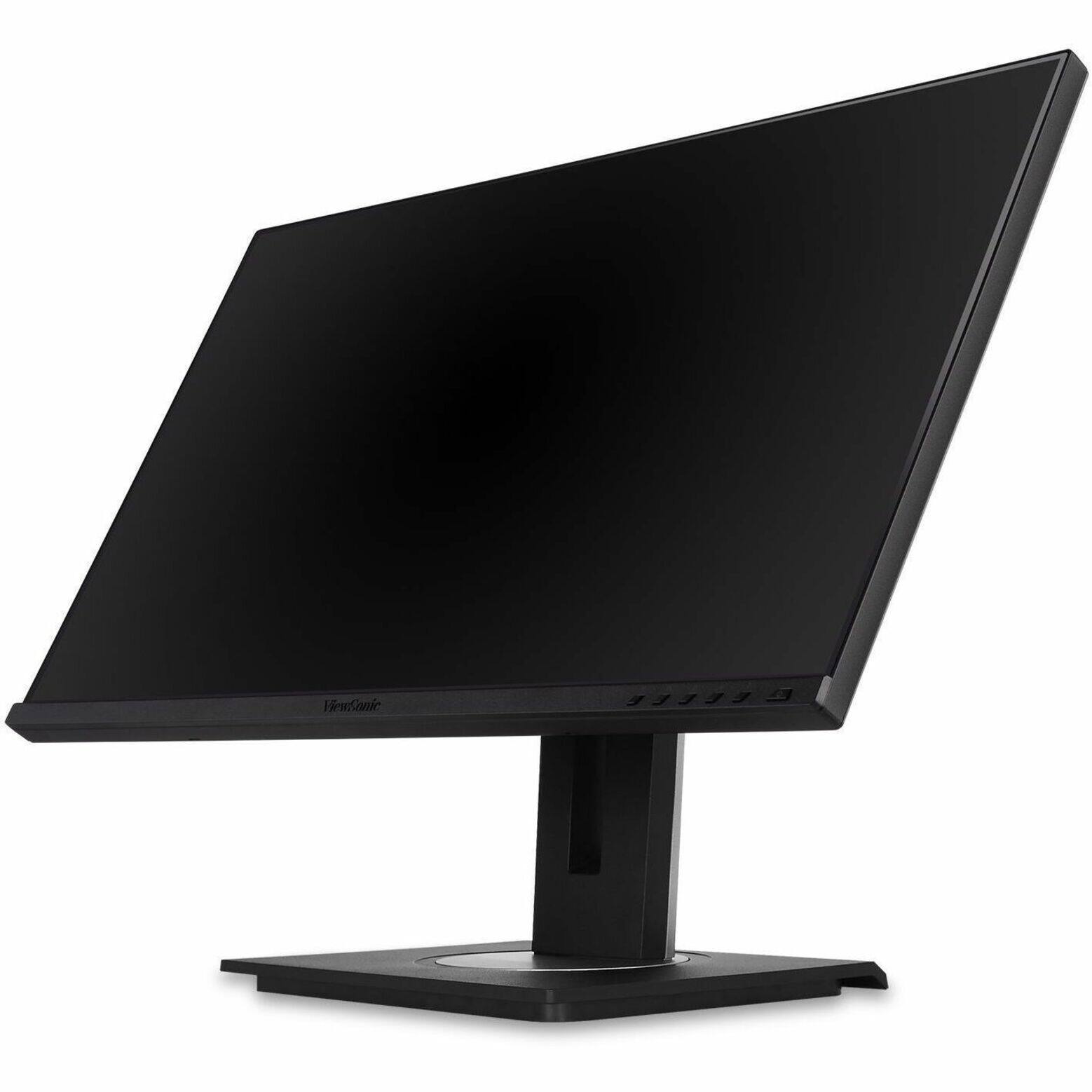 Alt View 18. ViewSonic - DFS VG245 24" IPS LCD FHD Monitor (USB-C, HDMI, DP) - Black.