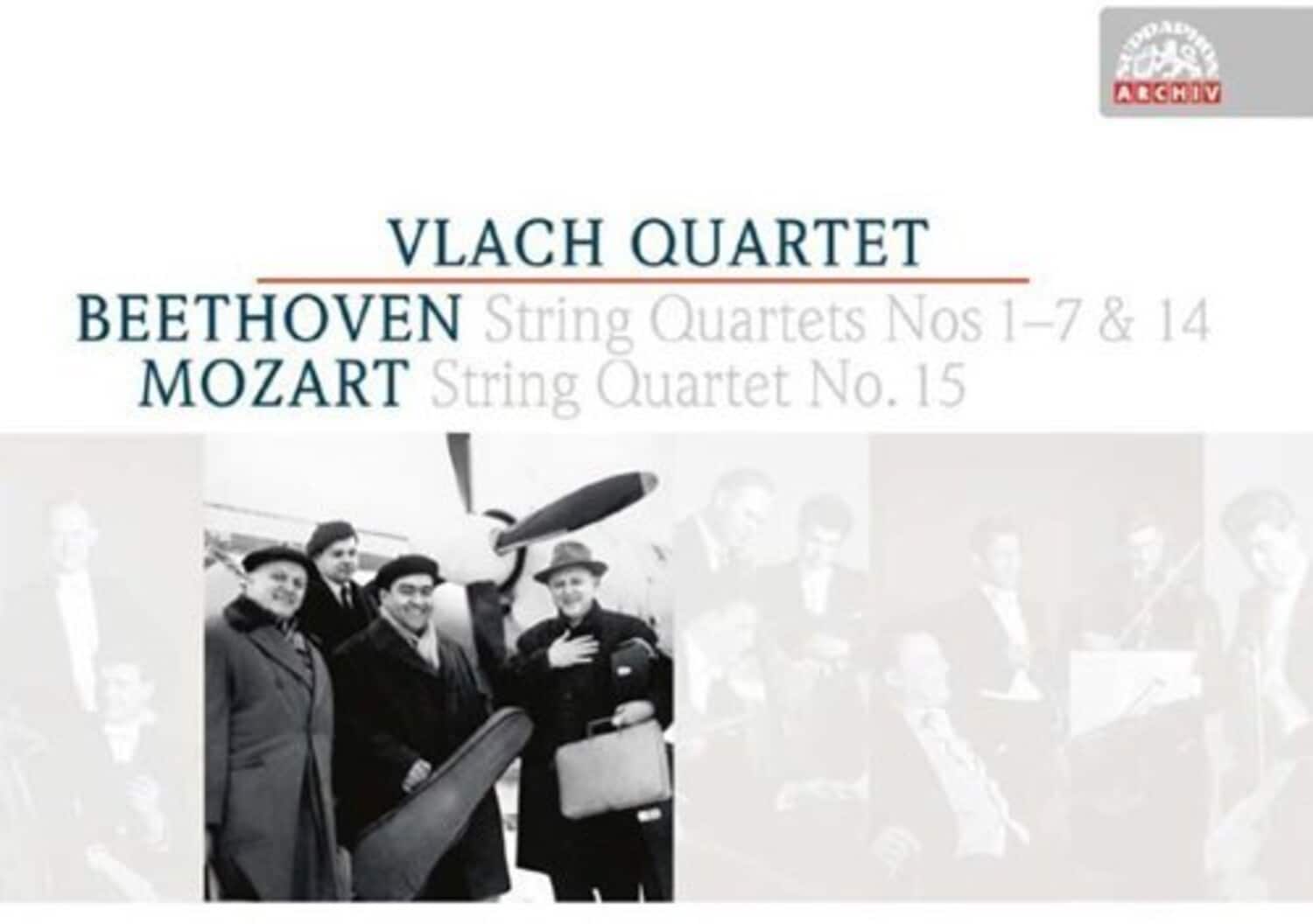 Beethoven / Mozart / Vlach / Snitil / Kodousek - Beethoven: String Quartets Nos 1-7 & 14 / Mozart: String- COMPACT DISCS