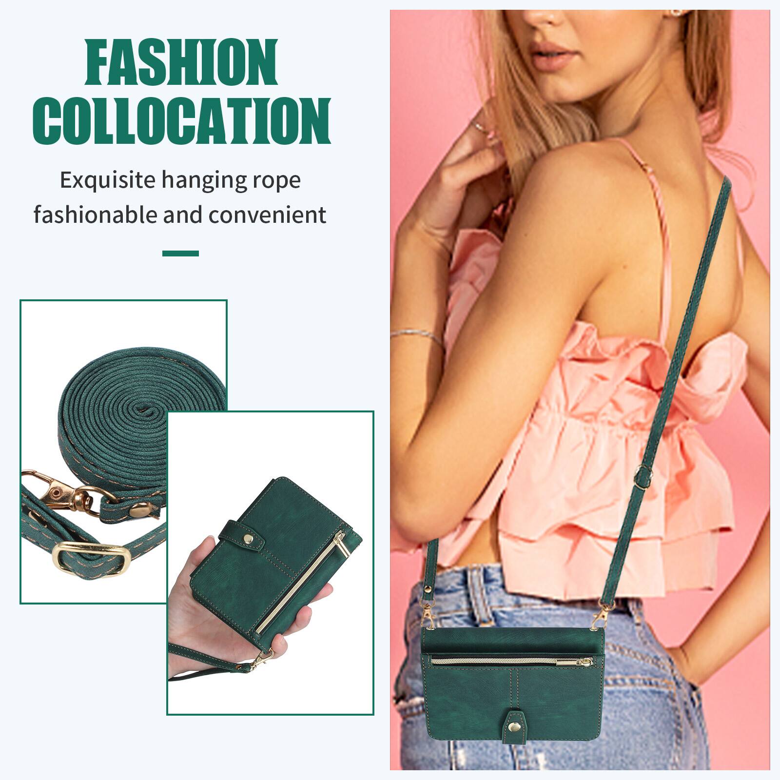 FASHION COLLOCATION  
Exquisite hanging rope fashionable and convenient