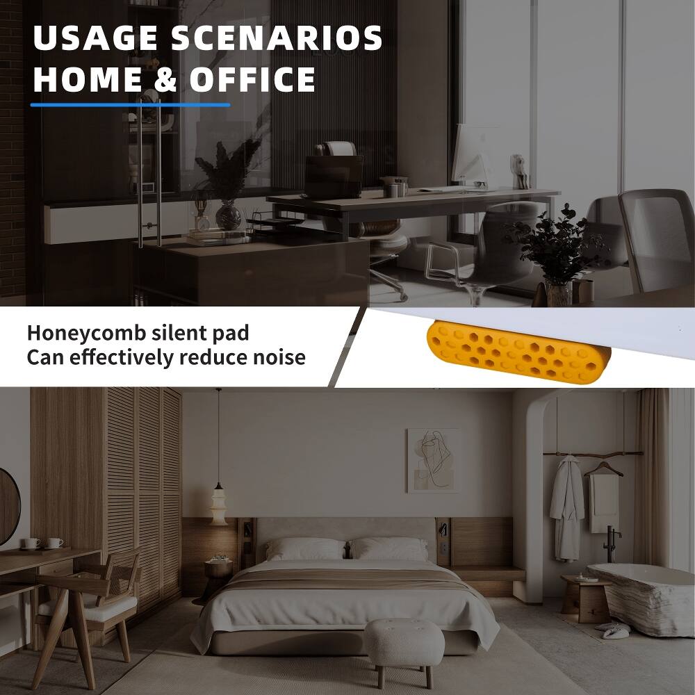 USAGE SCENARIOS HOME & OFFICE

Honeycomb silent pad
Can effectively reduce noise