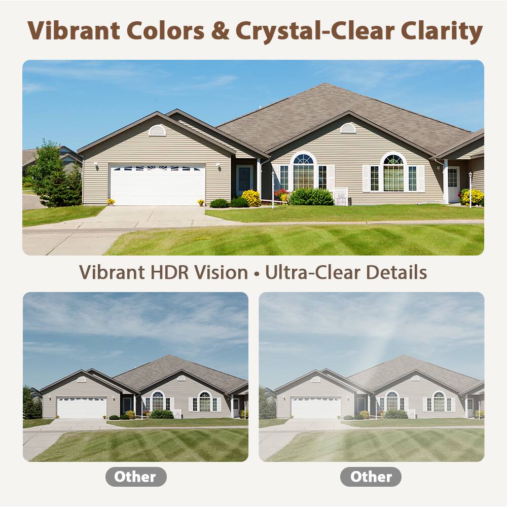 Vibrant Colors & Crystal-Clear Clarity  
Vibrant HDR Vision • Ultra-Clear Details  
Other  
Other