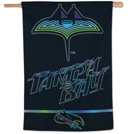 WinCraft - Tampa Bay Rays 2024 City Connect 28" x 40" One-Sided Vertical Banner - Multicolor