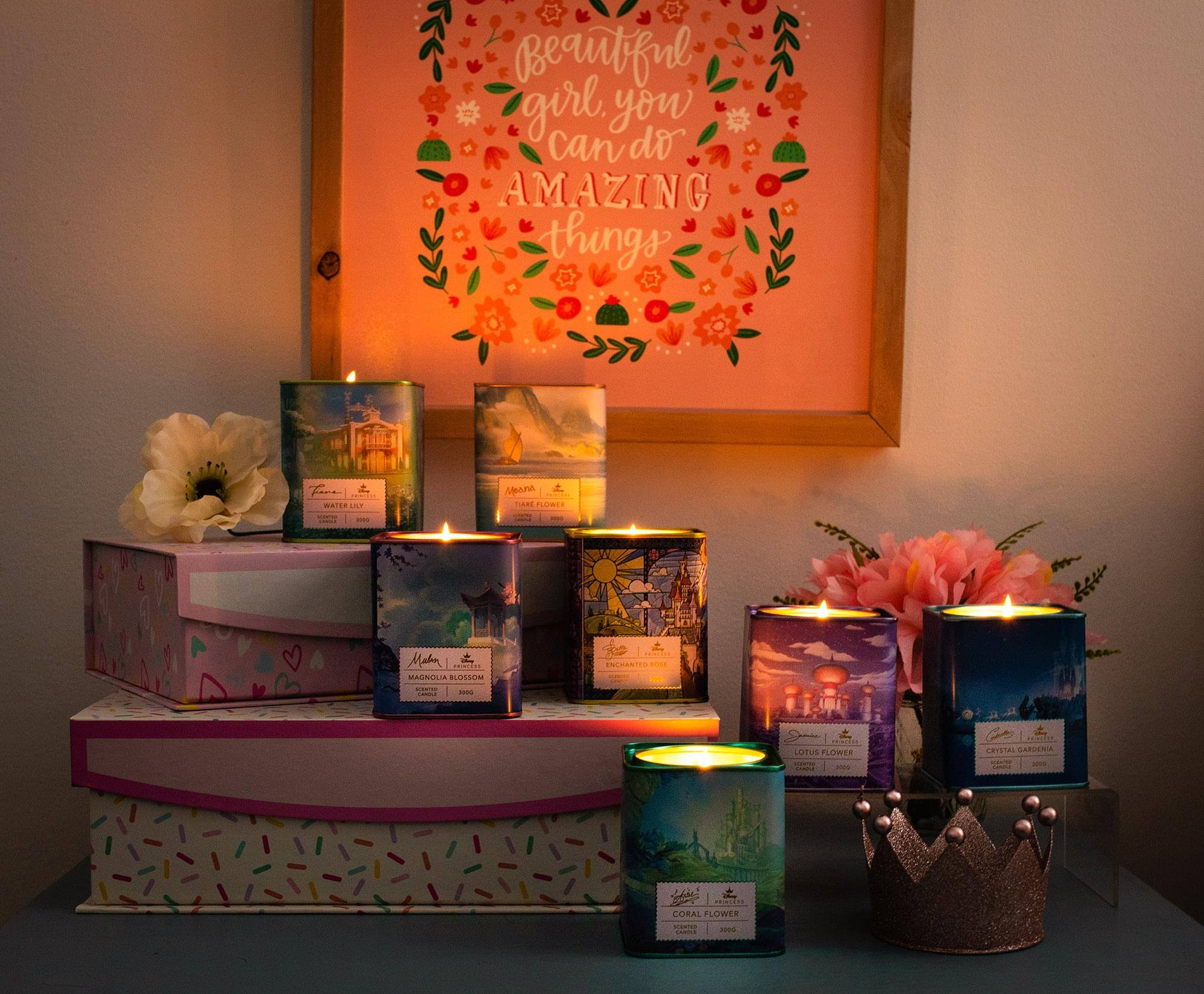 Beautiful girl, you can do AMAZING things!

- Magnolia Blossom
- Coral Flower
- Crystal Gardenia
- Lotus Flower
- Enchanted Rose
- Water Lily
- Tahitian Flower