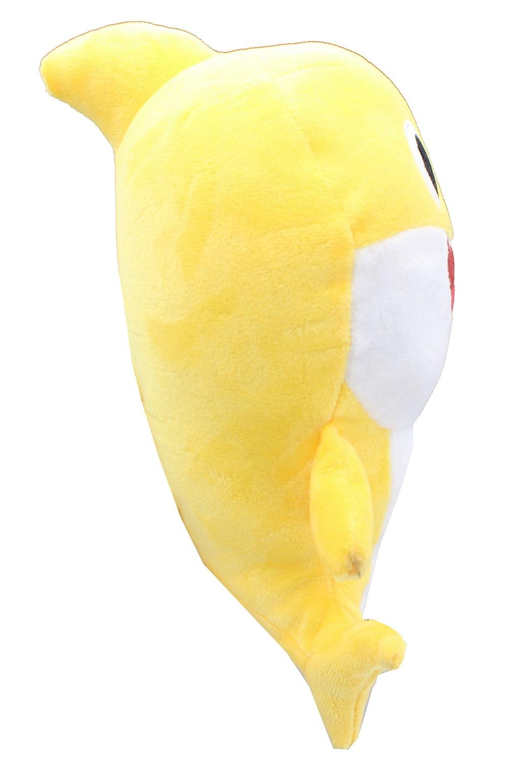 Alt View 10. WowWee - Pinkfong Shark Family 11 Inch Sound Plush - Baby Shark Yellow - Yellow.