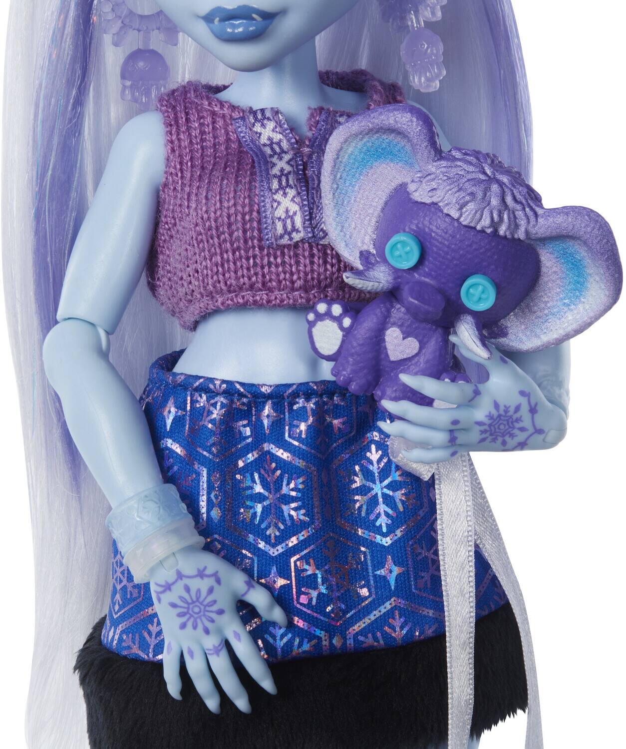 Alt View 4. Mattel - Mattel Collectible - Monster High Self-Scare Secrets Abbey Bominable Fashion Doll & Accessories   - COLLECTIBLES - Multicolor.