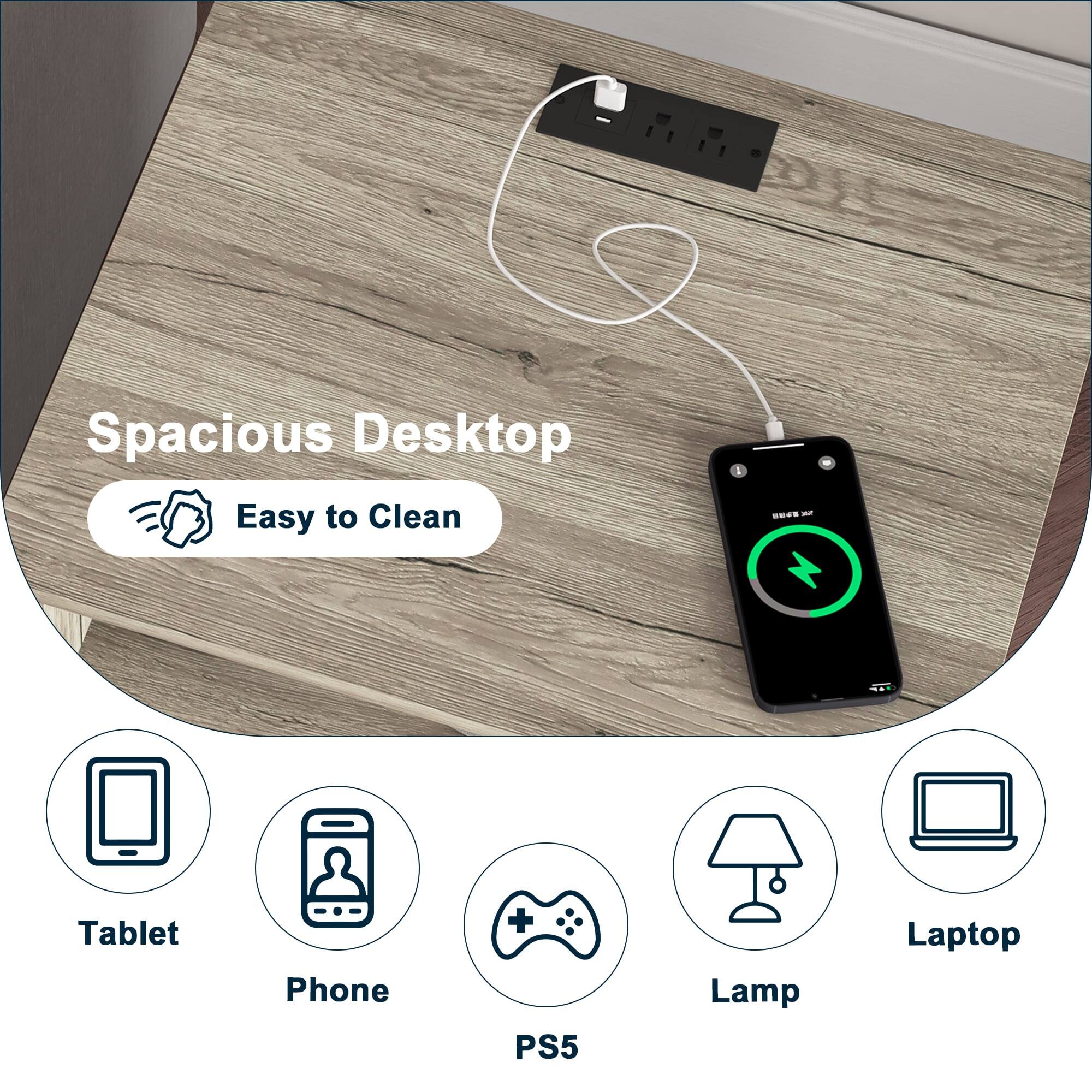 Spacious Desktop Easy to Clean Tablet Phone PS5 Lamp Laptop