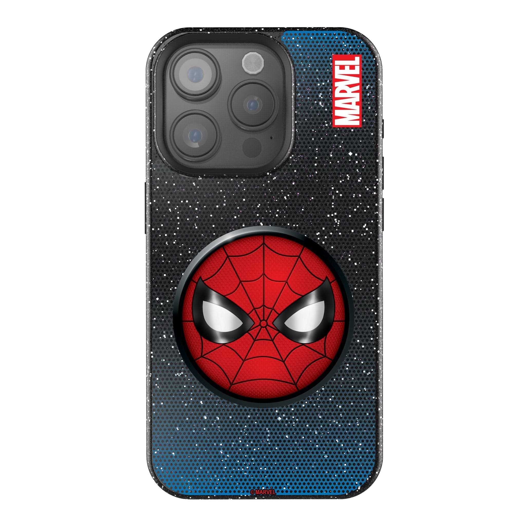 Keyscaper - Marvel Spider-Man Grid Bling Phone Case - Apple iPhone 14 Pro Max - Multicolor