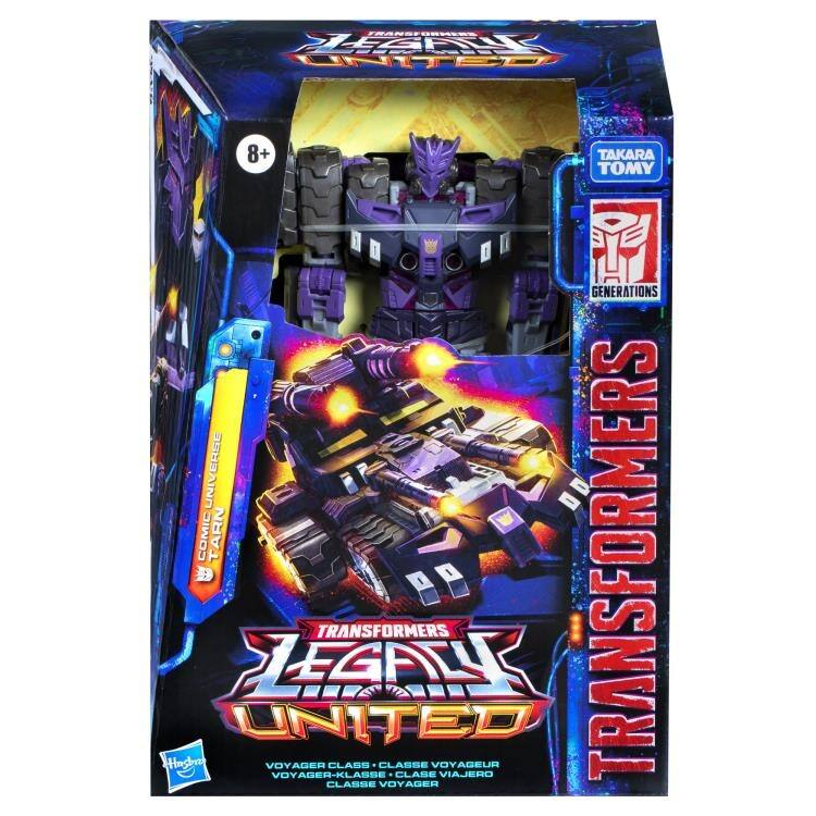 TRANSFORMERS LEGENDS UNITED  
TAKARA TOMY GENERATIONS UNIVERSE COMIC TARN  
VOYAGER CLASS  
CLASSE VOYAGEUR  
VOYAGER-KLASSE  
CLASSE VOYAGER  
8+