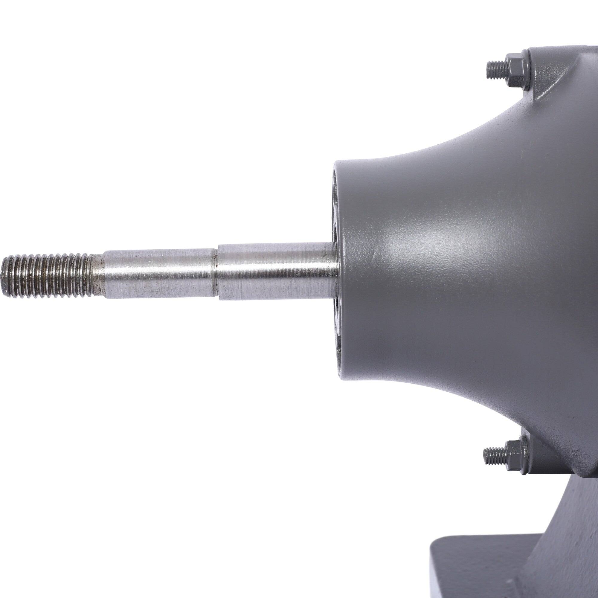 Alt View 2. Boyel Living - 110V 6-Inch Electric Polisher Bench Buffer Grinder with 4PCs 80Ply Thick Buffing Wheels for Metal Jewelry Wood - Gray.