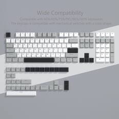 Wide Compatibility
Compatible with 60%/65%/75%/TKL/96%/100% keyboards
The keycaps is compatible with mechanical switches with a cross shape
