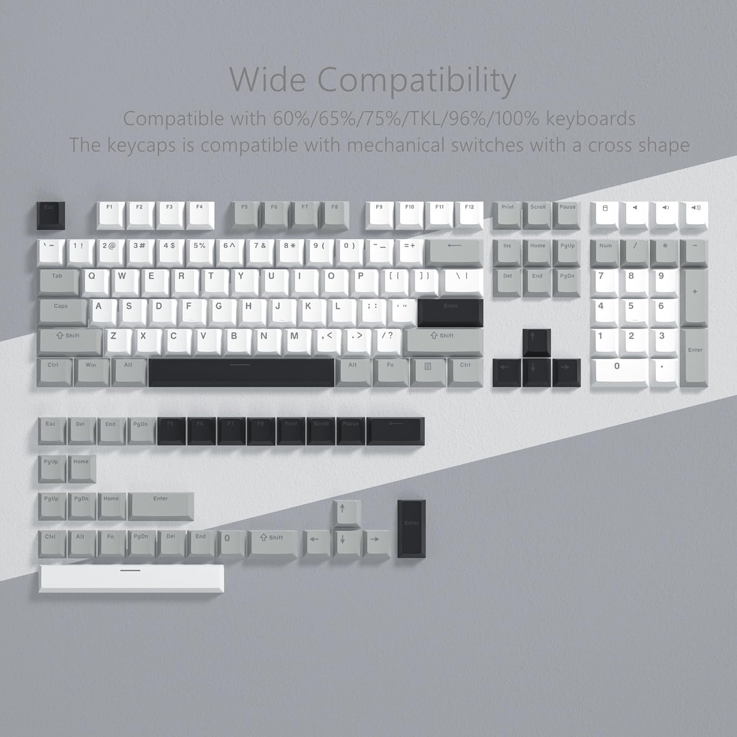 White-Black 133 Keys