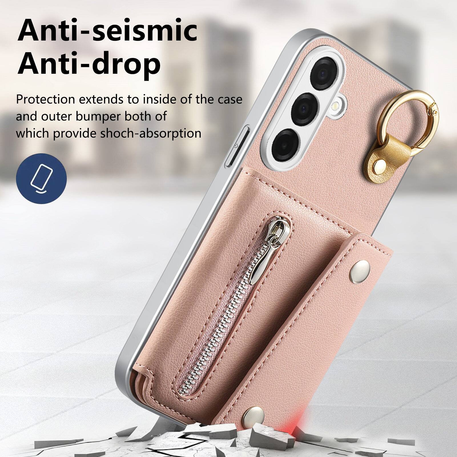 Anti-seismic Anti-drop

Protection extends to inside of the case and outer bumper both of which provide shock-absorption