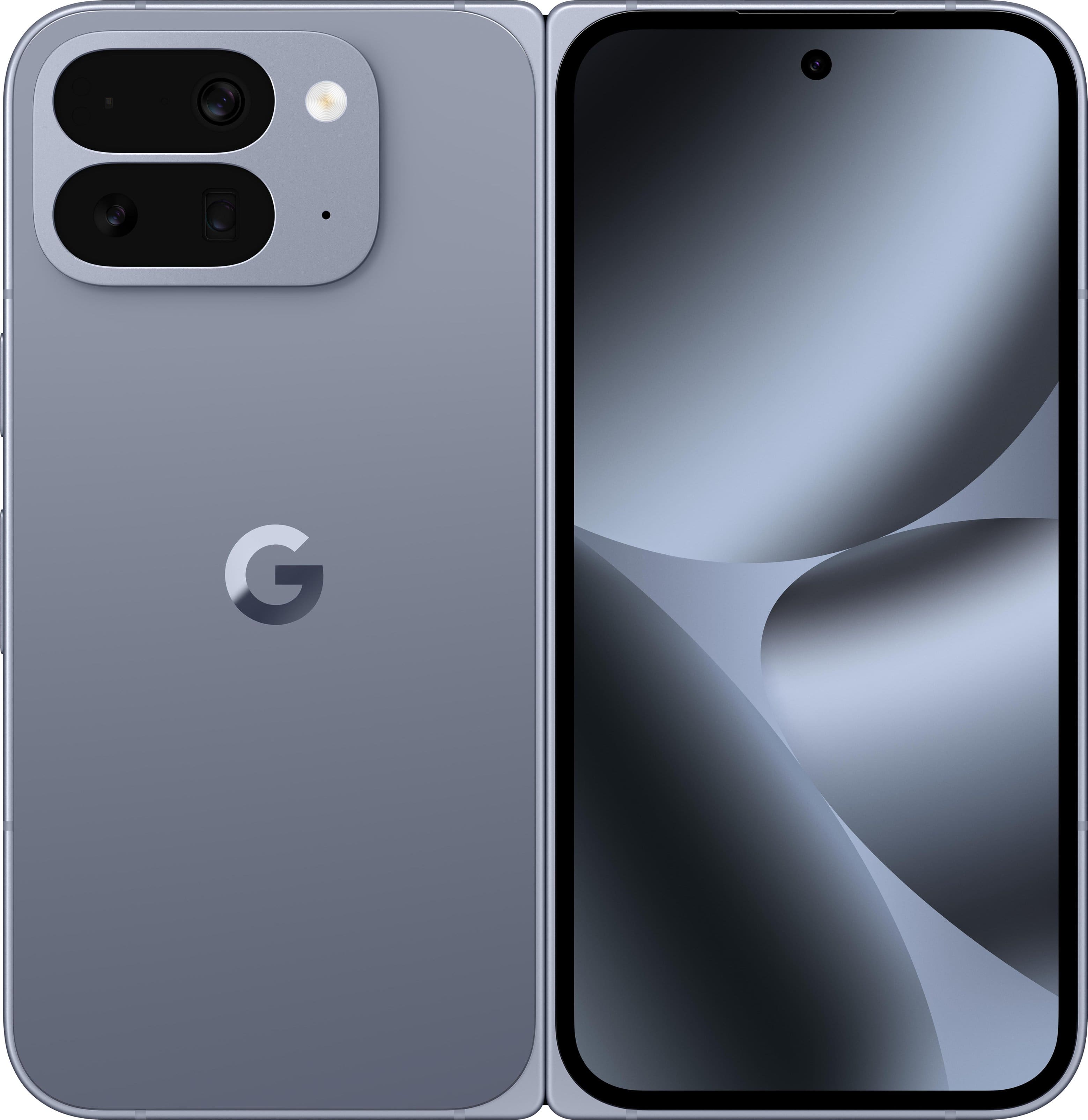 Alt View 1. Google - Pixel 10 Pro Fold 512GB (Unlocked) - Moonstone.