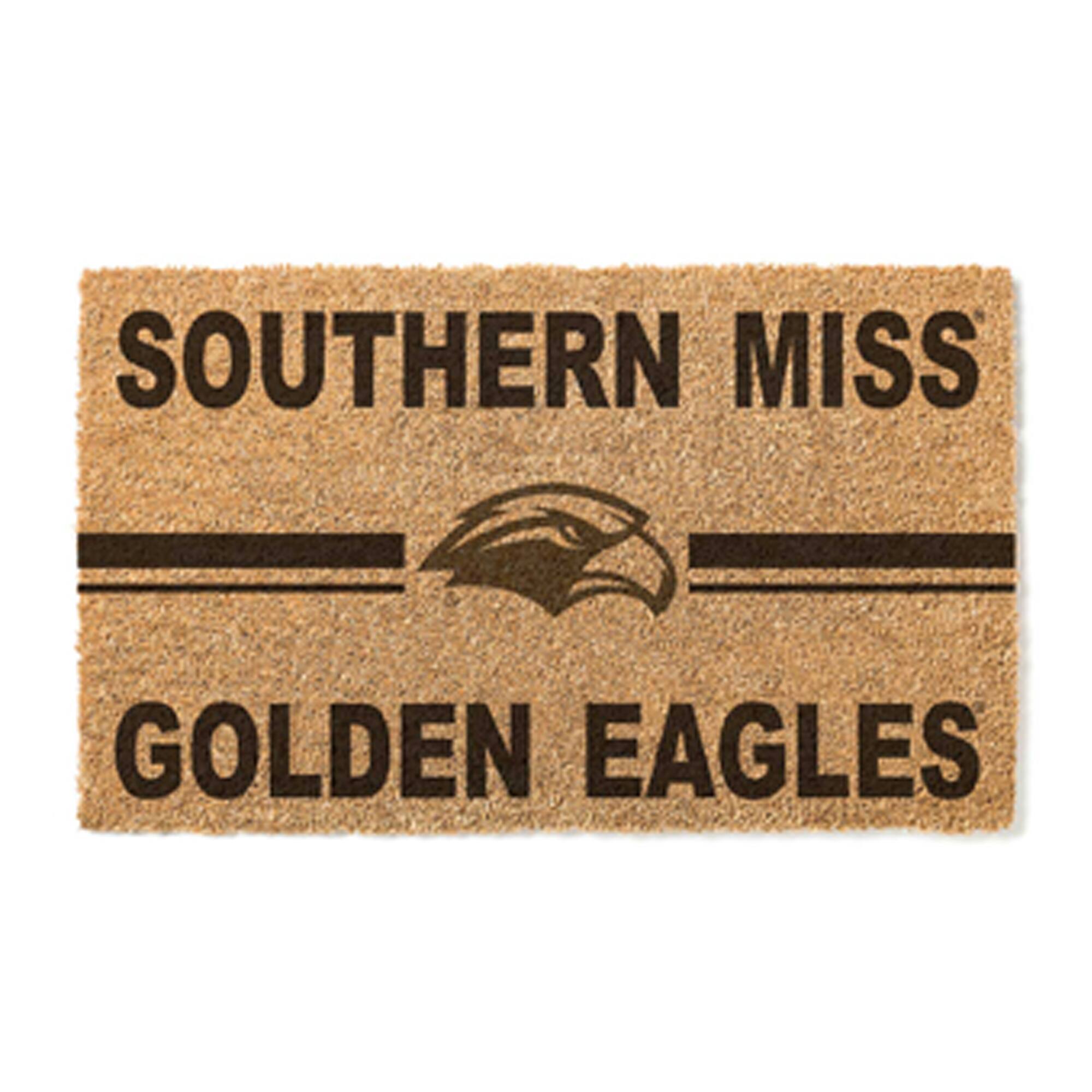Southern Miss Golden Eagles 18" x 30" Team Logo Doormat