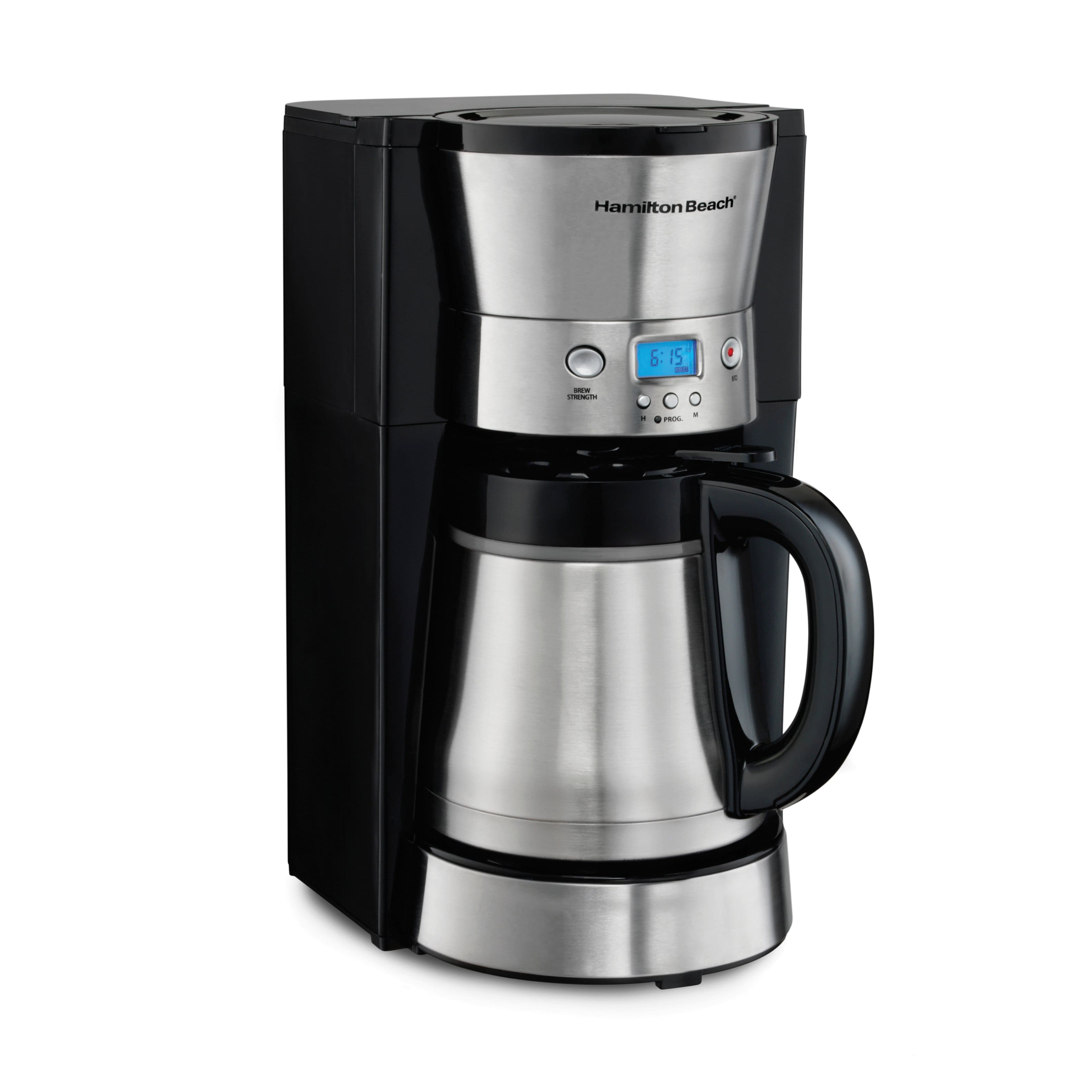 Hamilton Beach - Programmable Thermal Coffee Maker - Black