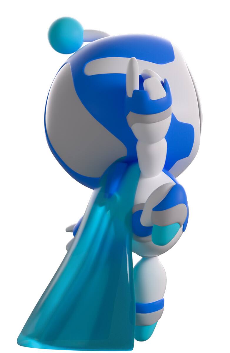 Alt View 3. Youtooz - Astro Bot 4.5" Vinyl Figure.