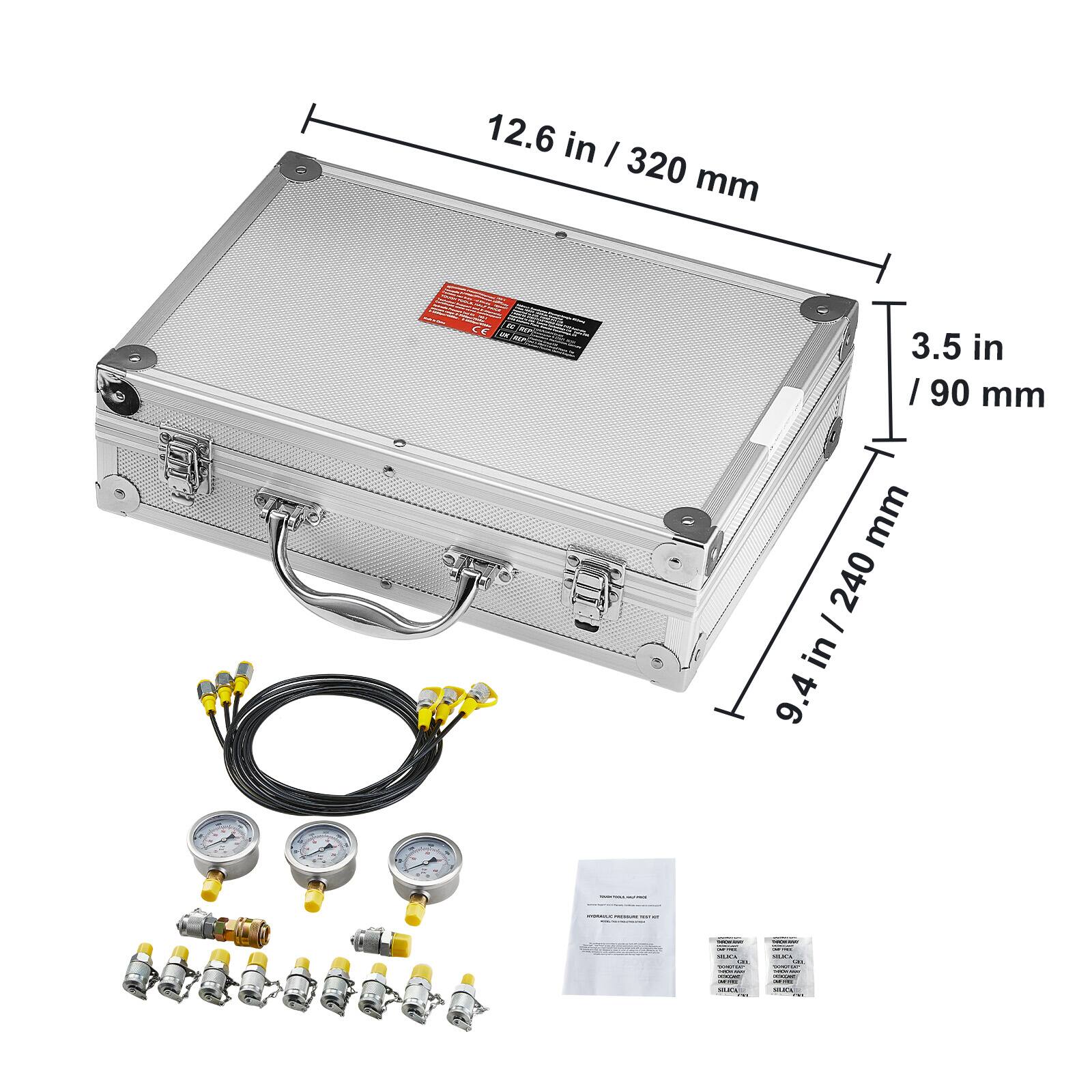 12.6 in / 320 mm  
3.5 in / 90 mm  
9.4 in / 240 mm